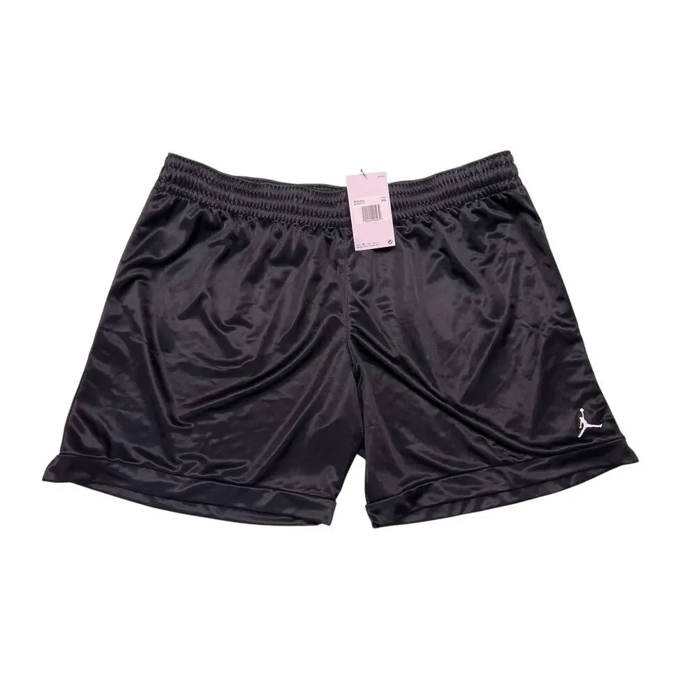 Nike Women's Air Jordan Jump man Black Basketball Shorts Size XXL New